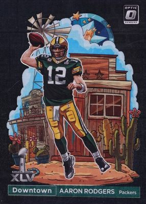 2022 Optic #SBD-AR Super Bowl Downtown - Black Pandora /25