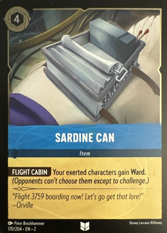 Sardine Can 2023 Rise of the Floodborn #170/204 Cold Foil RAW TCG (NEAR MINT)