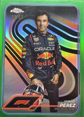 2024 Topps Chrome Formula 1 #2 Green Refractor /99