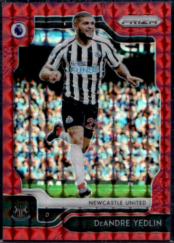 DeAndre Yedlin 2019 Prizm Premier League #204 Red Mosaic /109 RAW