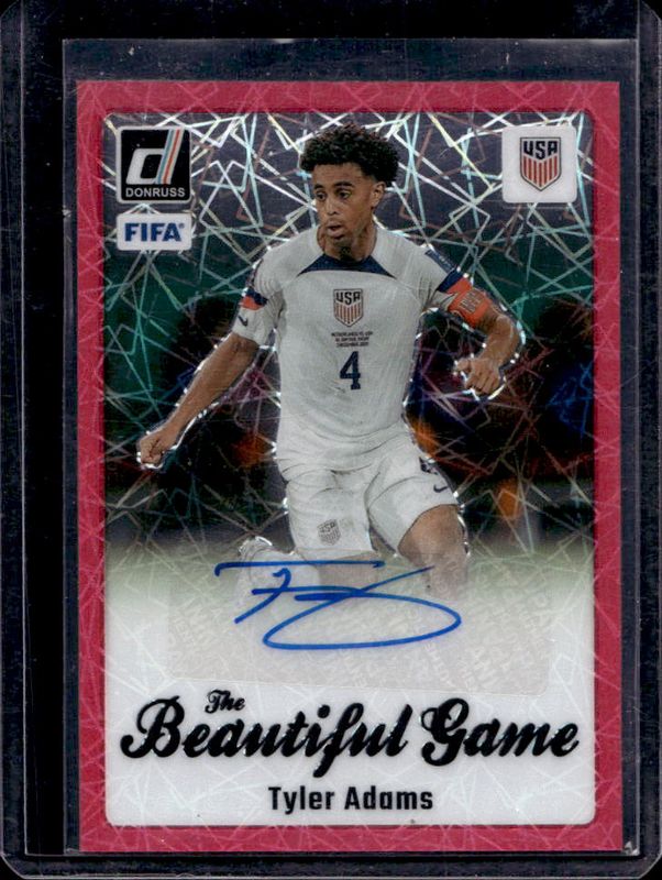 2023 Donruss #BG-TA The Beautiful Game Autographs - Pink Velocity