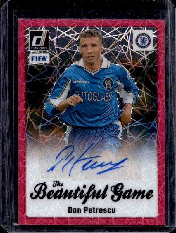 2023 Donruss #BG-DPU The Beautiful Game Autographs - Pink Velocity