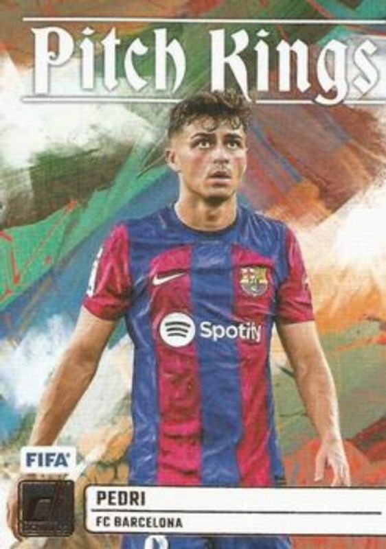 Pedri 2023 Donruss #1 Pitch Kings RAW