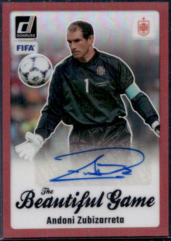 2023 Donruss #BG-AZ The Beautiful Game Autographs - Red