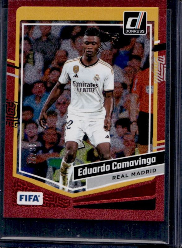 Eduardo Camavinga 2023 Donruss #123 Red /99 RAW
