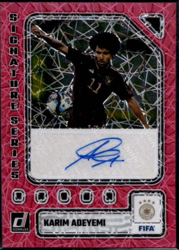 2023 Donruss #SS-KA Signatures Series - Pink Velocity