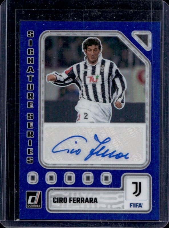 2023 Donruss #SS-CF Signatures Series - Blue /99
