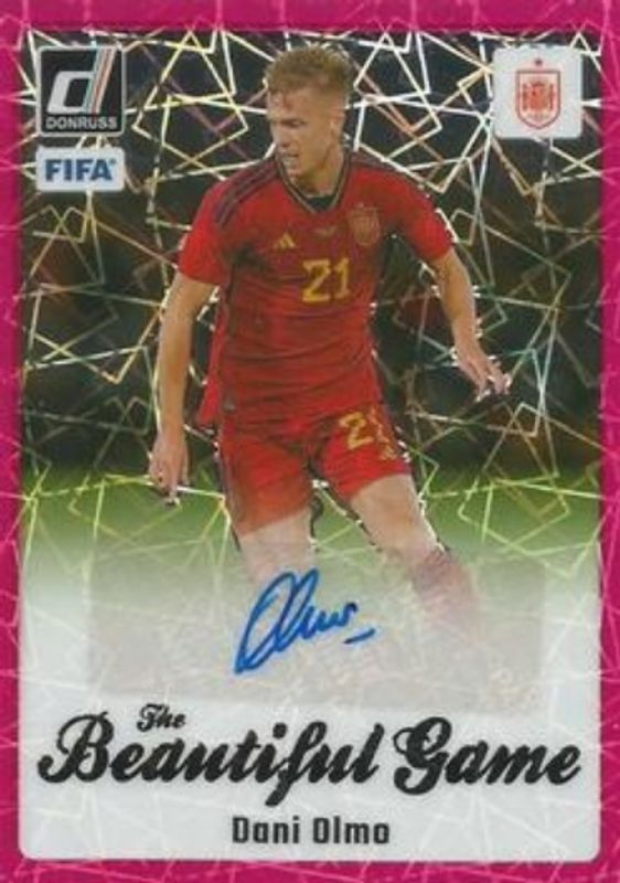 2023 Donruss #BG-DO The Beautiful Game Autographs - Pink Ice