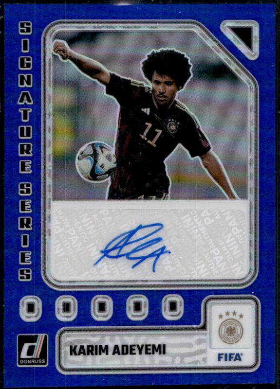 2023 Donruss #SS-KA Signatures Series - Blue /99