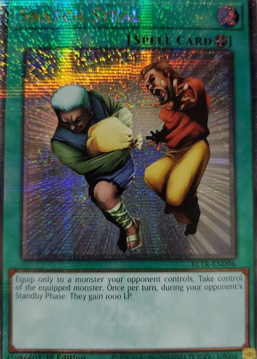 Snatch Steal 2024 Battles of Legend: Terminal Revenge #BLTR-EN096 1st  Edition Quarter Century Secret Rare Price Guide - Sports Card Investor