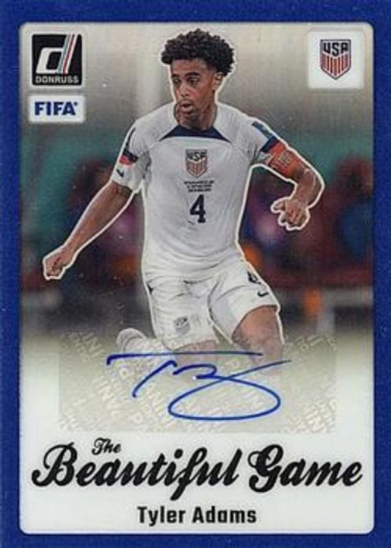 2023 Donruss #BG-TA The Beautiful Game Autographs - Blue