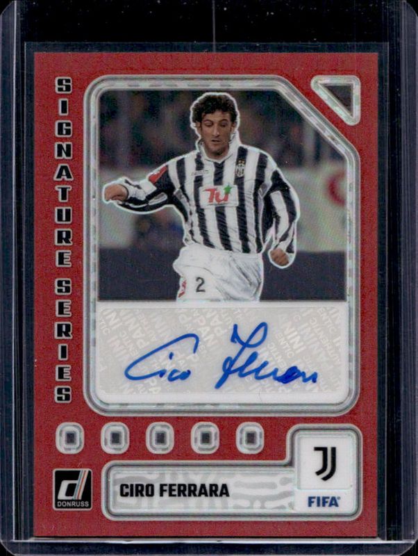 2023 Donruss #SS-CF Signatures Series - Red /49