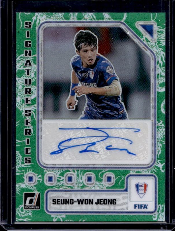 2023 Donruss #SS-SJL Signatures Series - Dragon Scale /25