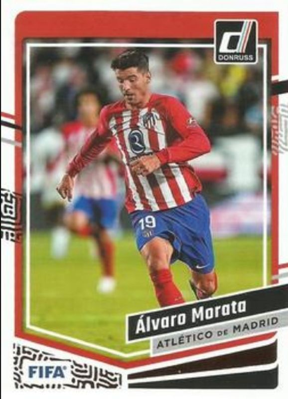Alvaro Morata 2023 Donruss #111 Base RAW