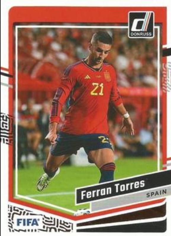 Ferran Torres 2023 Donruss #57 Base RAW