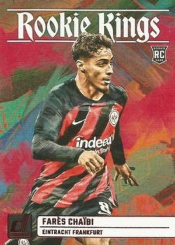 Fares Chaibi 2023 Donruss #22 Rookie Kings - Red RAW