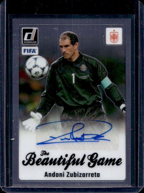 2023 Donruss #BG-AZ The Beautiful Game Autographs