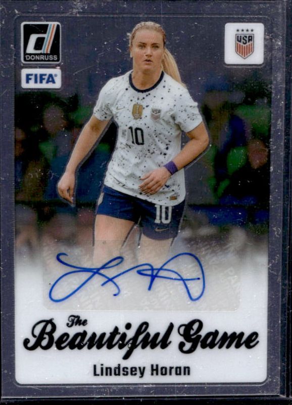 2023 Donruss #BG-LH The Beautiful Game Autographs