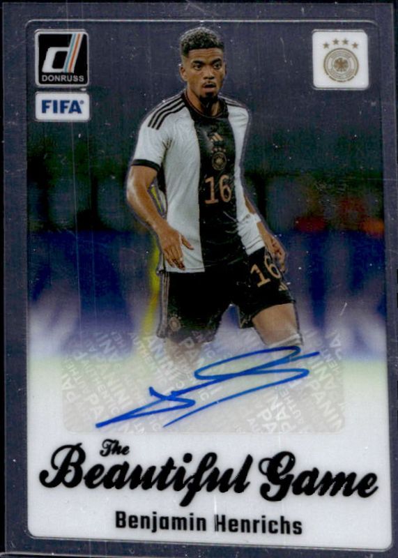 2023 Donruss #BG-BH The Beautiful Game Autographs