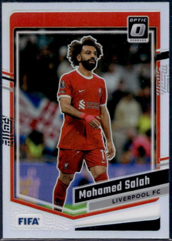 Mohamed Salah 2023 Donruss #81 Optic - Holo RAW