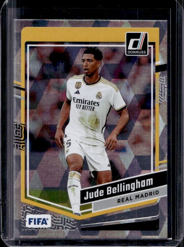 Jude Bellingham 2023 Donruss #120 Cubic RAW