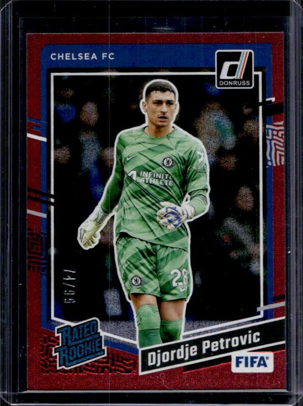 Djordje Petrovic 2023 Donruss #195 Red /99 Rookie RAW
