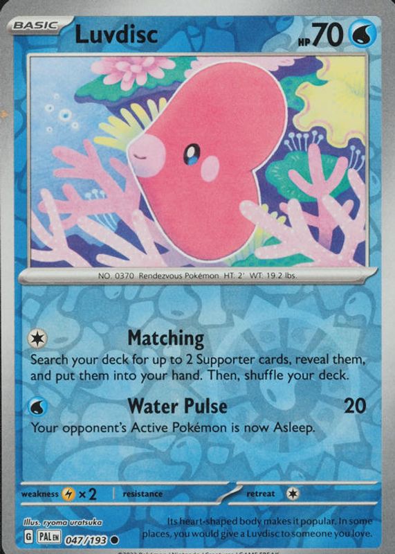 2023 Scarlet & Violet: Paldea Evolved #047/193 Reverse Holo