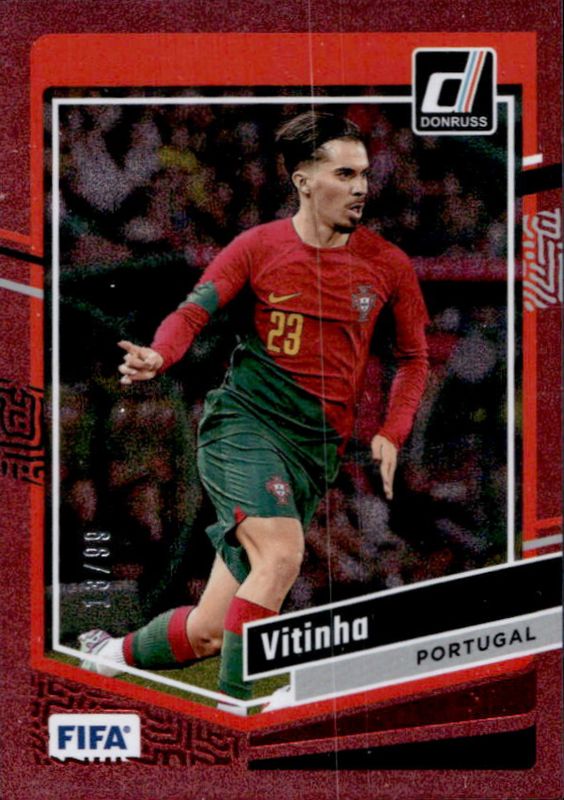 Vitinha 2023 Donruss #45 Red /99 RAW