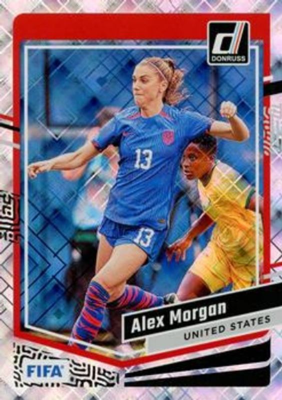 Alex Morgan 2023 Donruss #64 Diamond RAW