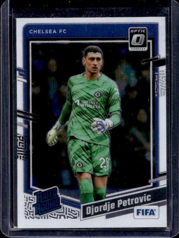 Djordje Petrovic 2023 Donruss #195 Optic Rookie RAW