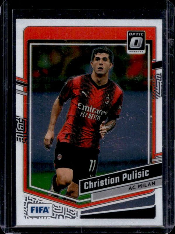 Christian Pulisic 2023 Donruss #128 Optic RAW