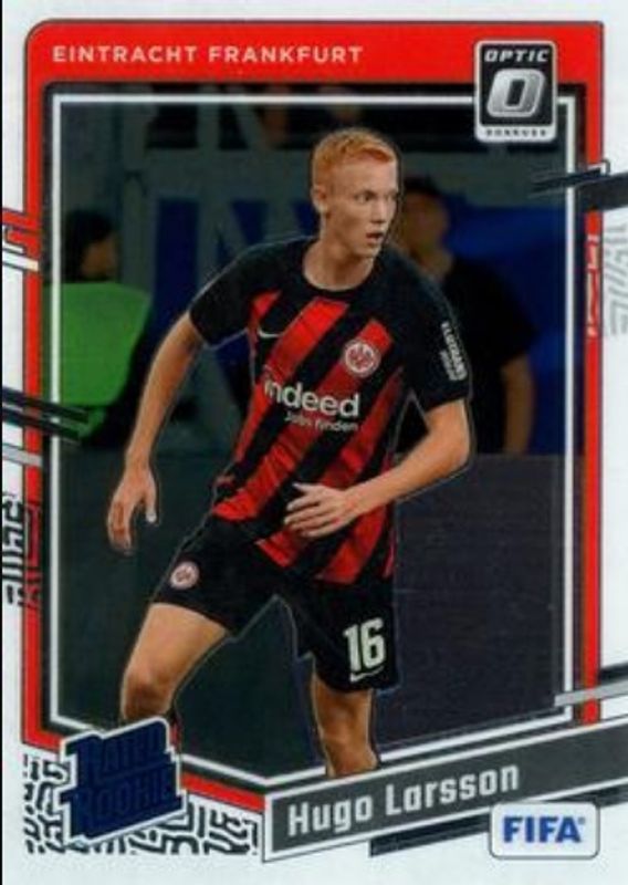 Hugo Larsson 2023 Donruss #188 Optic Rookie RAW