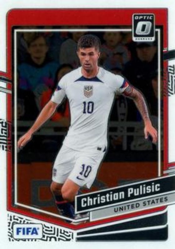 Christian Pulisic 2023 Donruss #59 Optic RAW