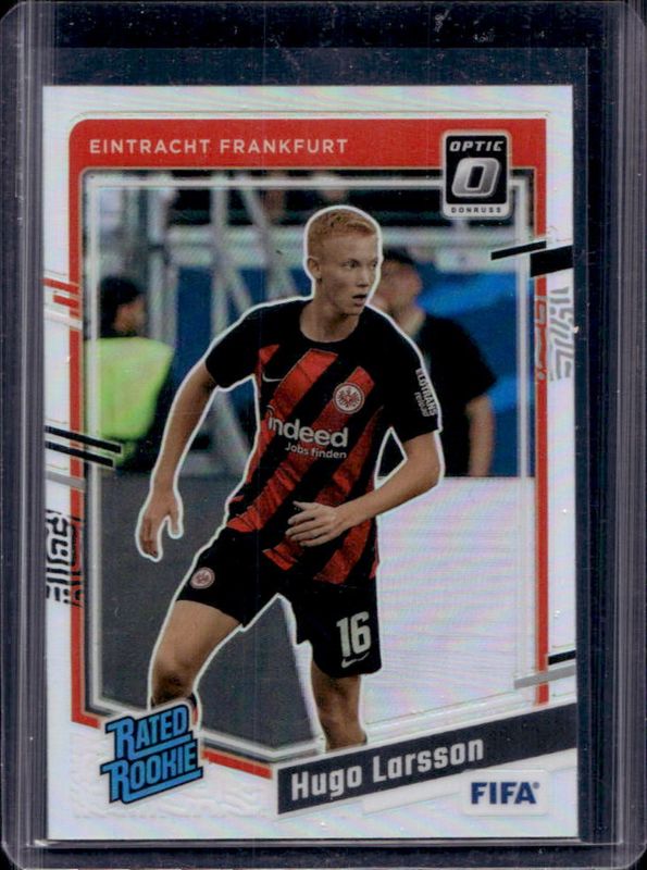 Hugo Larsson 2023 Donruss #188 Optic - Holo Rookie RAW