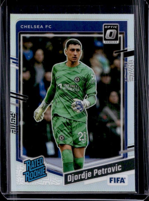 Djordje Petrovic 2023 Donruss #195 Optic - Holo Rookie RAW