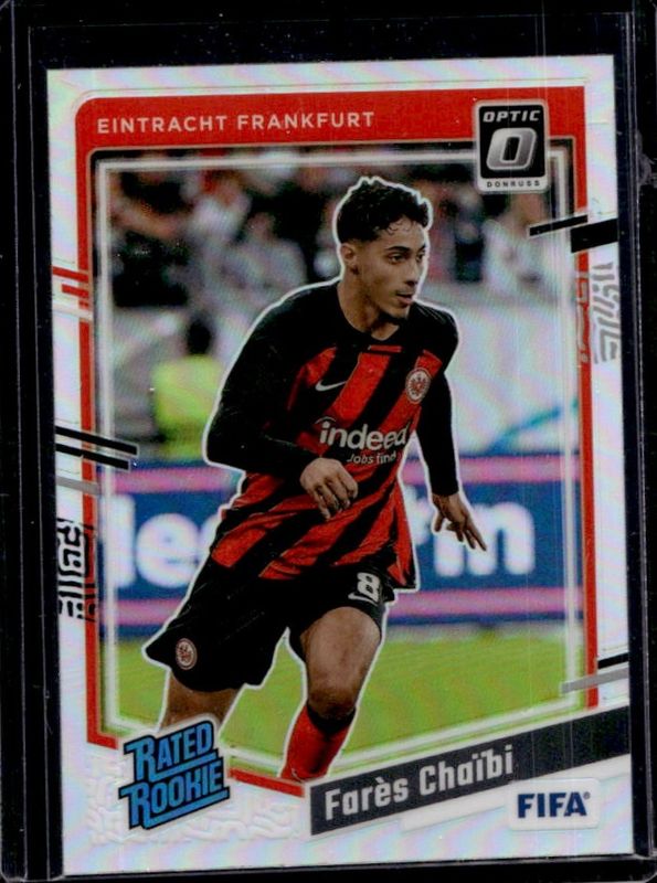Fares Chaibi 2023 Donruss #197 Optic - Holo Rookie RAW
