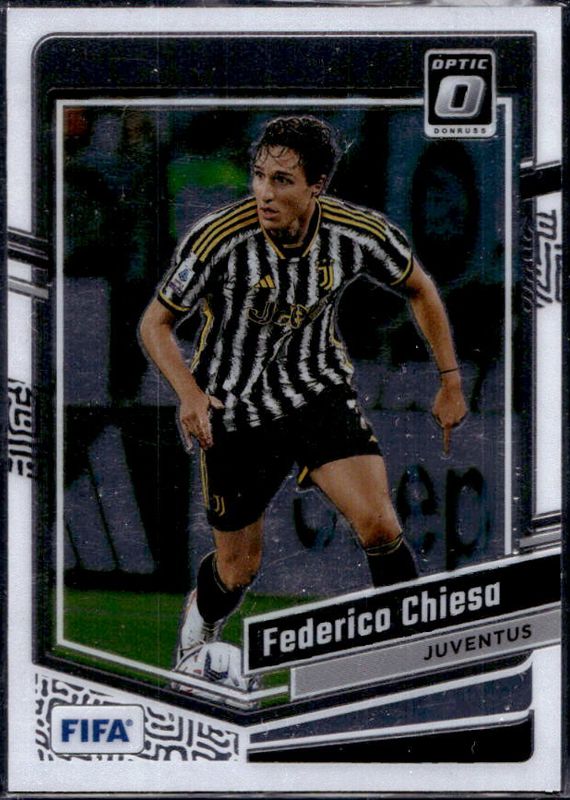 Federico Chiesa 2023 Donruss #142 Optic RAW