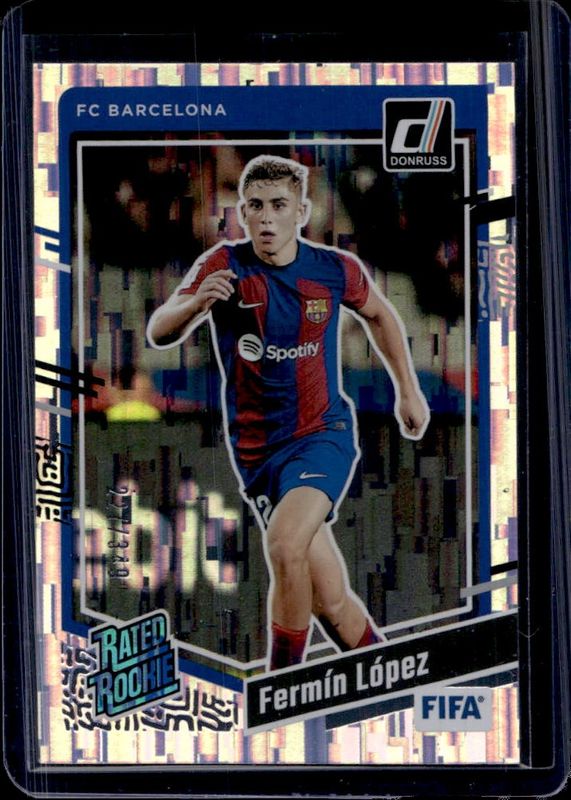 Fermin Lopez 2023 Donruss #183 Silver Rookie RAW