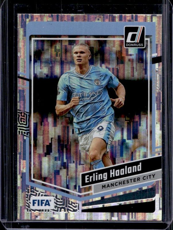 Erling Haaland 2023 Donruss #89 Silver RAW