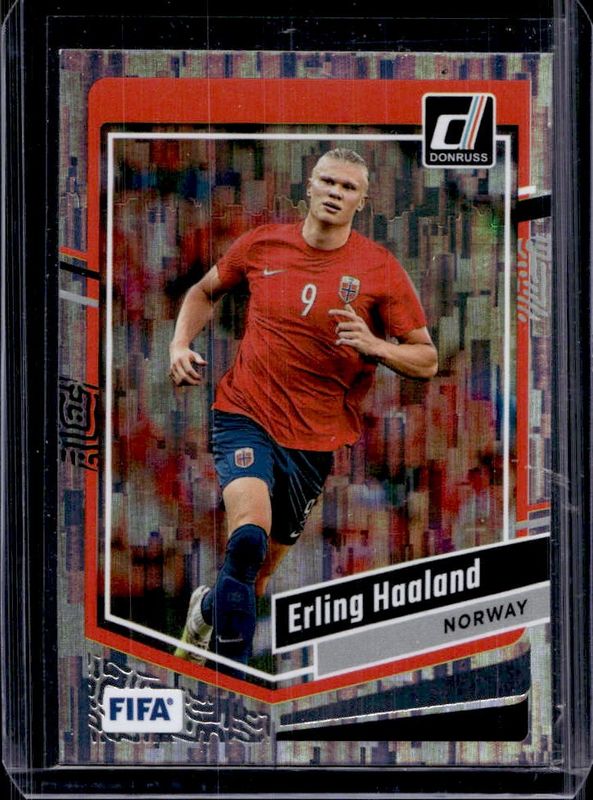 Erling Haaland 2023 Donruss #41 Silver RAW