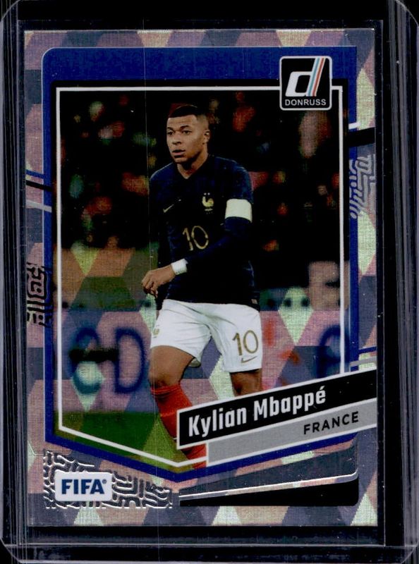 Kylian Mbappe 2023 Donruss #17 Cubic RAW