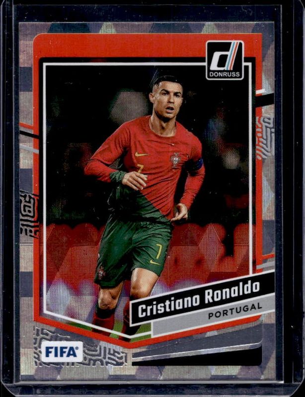 Cristiano Ronaldo 2023 Donruss #44 Cubic RAW