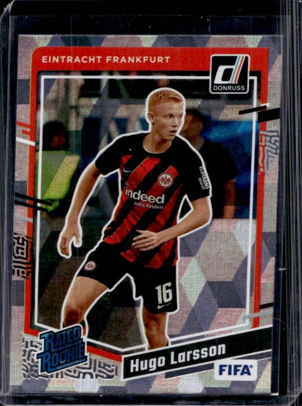 Hugo Larsson 2023 Donruss #188 Cubic Rookie RAW