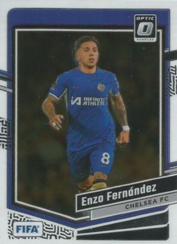 Enzo Fernandez 2023 Donruss #80 Optic RAW