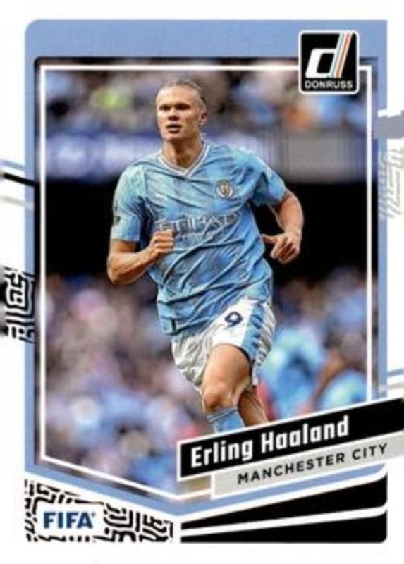 Erling Haaland 2023 Donruss #89 Base RAW