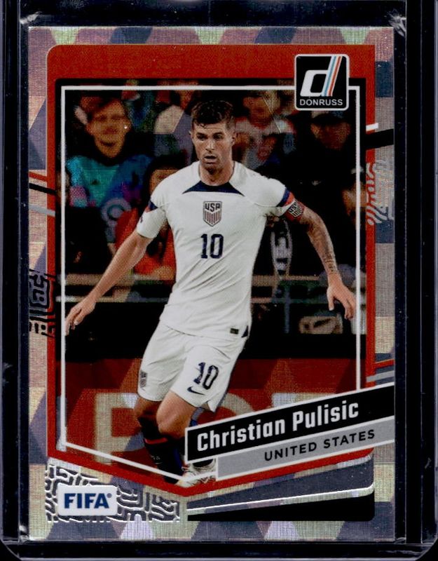 Christian Pulisic 2023 Donruss #59 Cubic RAW