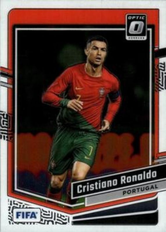 Cristiano Ronaldo 2023 Donruss #44 Optic RAW