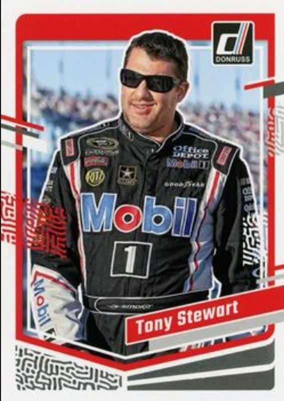 Tony Stewart 2024 Donruss NASCAR #14 Base RAW