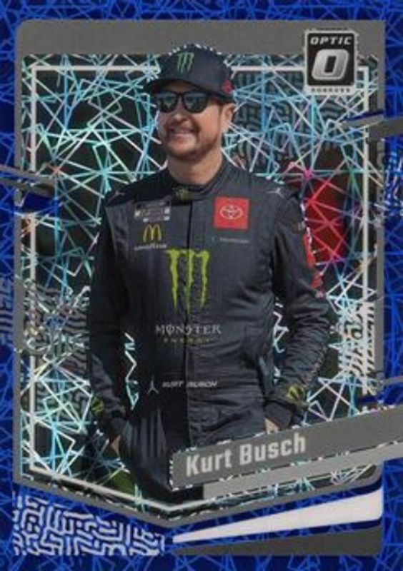 2024 Donruss NASCAR #40 Optic Blue Velocity