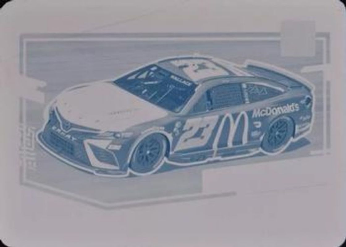 2024 Donruss NASCAR #79 Printing Plate Cyan /1